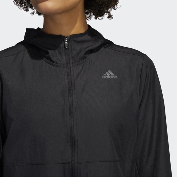 Adidas OWN THE RUN HOODED WIND JACKET - black - Picture 3 of 8